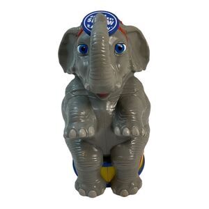Ringling Bros. And Barnum & Bailey Circus Elephant Cup Mug With Flip Top Lid 8”